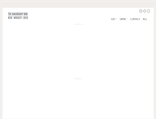 Tablet Screenshot of mahoganybar.net